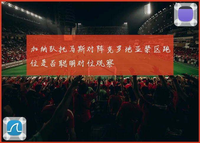 加纳队托马斯对阵克罗地亚禁区跑位是否聪明对位观察